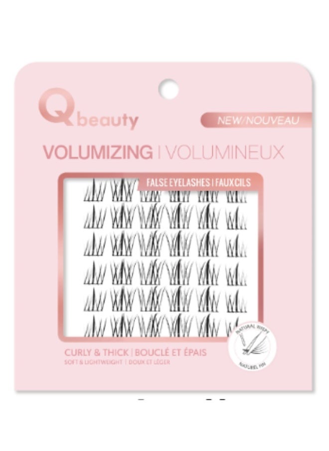 Miniso MINISO Qbeauty 36 pcs Natural Individual Cluster Lashes (01) – Enhance Your Look with Subtle Volume and Length 