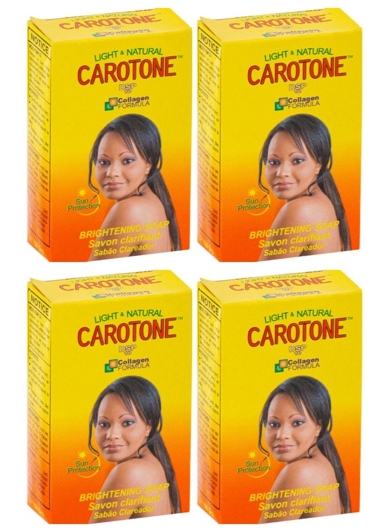 Pack of 4 Skin Lightening Treatment Brightening Soap 190 g