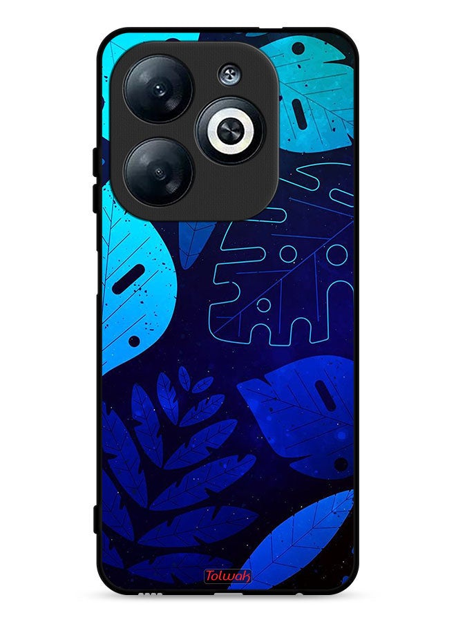 Tolwak Infinix Smart 8 4G Protective Case Cover Leaves Pattern - Image 1