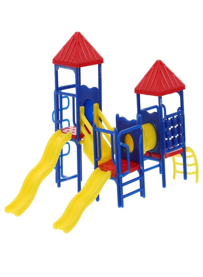 HEMOTON 1 Set Toy Slide Toys Models Miniature Decor Doll House Mini Ornament Mini Playground Sand Table Material Doll House Crafts Home Ornaments Model Material Child Outdoor Plastic - Image 1
