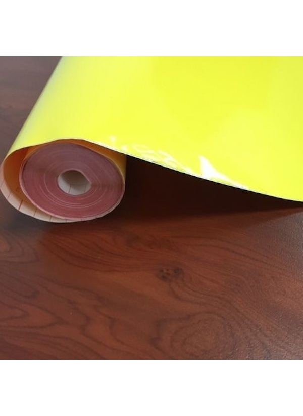 d-c-fix 346-1989 Bright Lemon Yellow Adhesive Foil  - Image 2