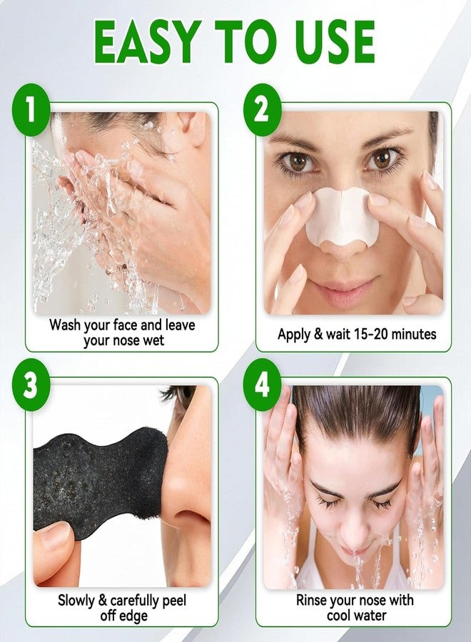 Rexez Blackhead Remover Nose Strips (10 * 2 Pack) | Deep Cleansing & Oil Control Pore Strips for All Skin Types | Easy Blackhead & Impurity Removal - Image 5