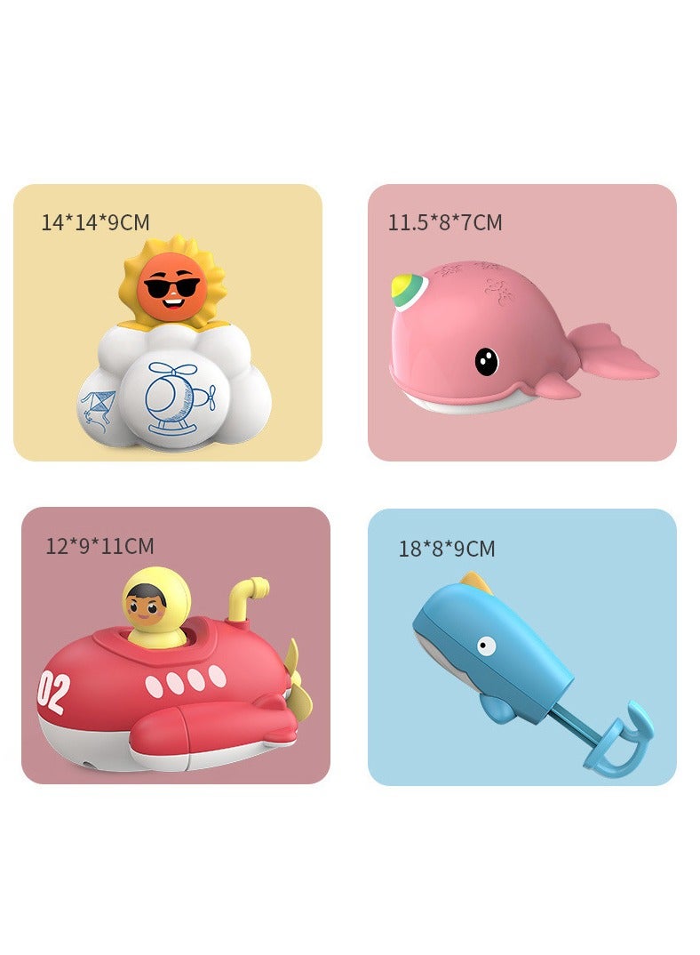 هايدو ألعاب حمام الأطفال مجموعة من 4 - Image 1