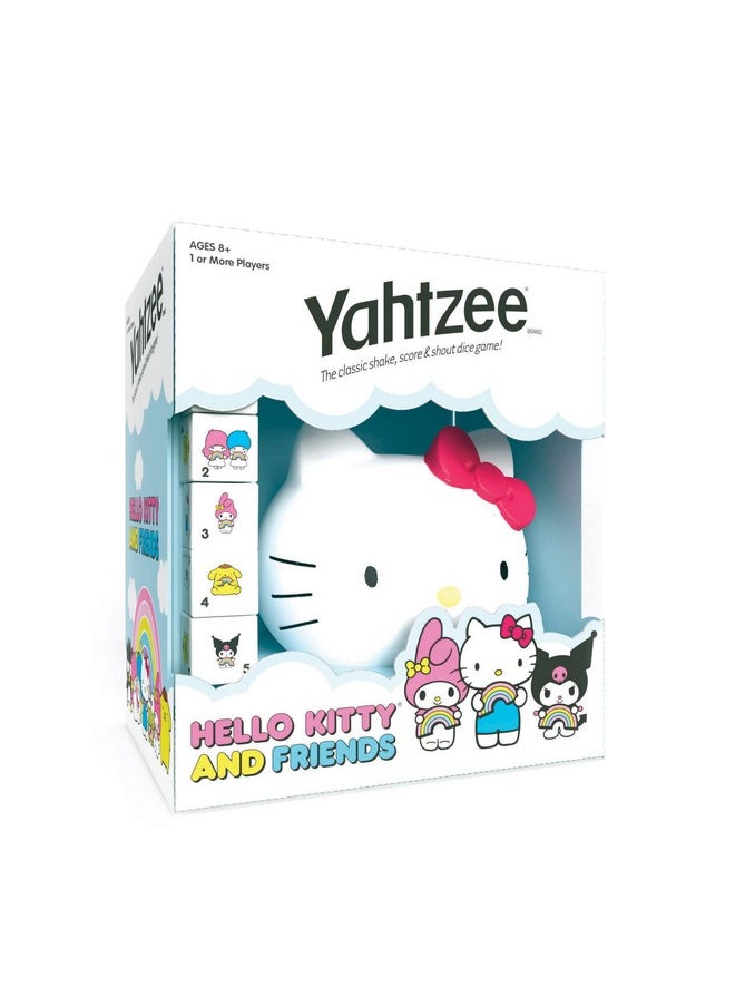 USAopoly - USAopoly YAHTZEE: Hello Kitty and Friends, Collectible Head Dice Cup, Classic Family Dice Game, Officially Licensed Sanrio Game & Merchandise - Image 1