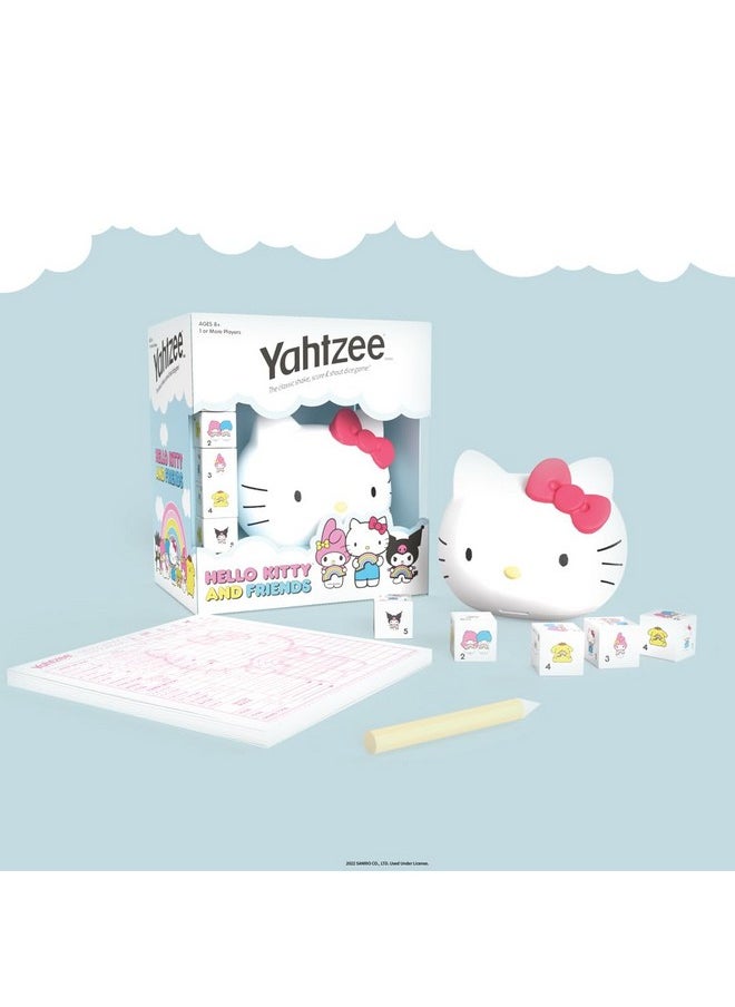 USAopoly - USAopoly YAHTZEE: Hello Kitty and Friends, Collectible Head Dice Cup, Classic Family Dice Game, Officially Licensed Sanrio Game & Merchandise - Image 1