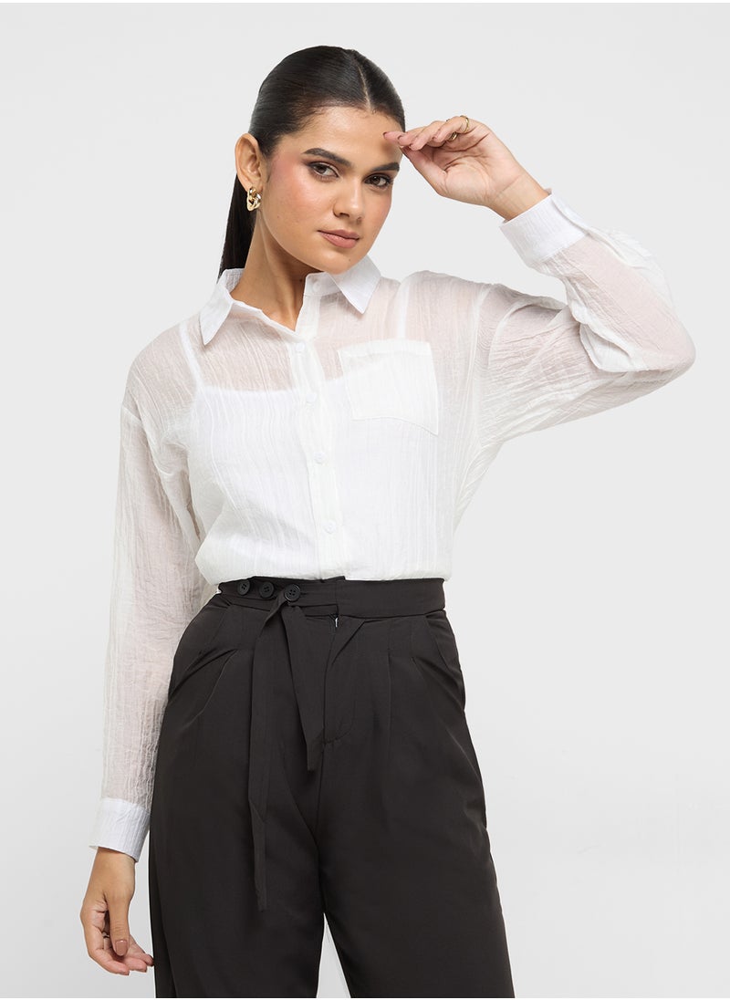 ELLA Button Down Shirt  - Image 1