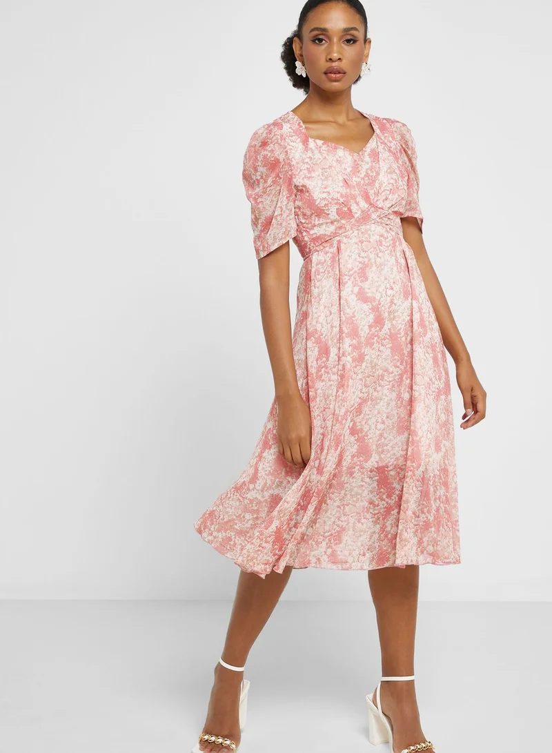 ELLA Floral Printed Dress