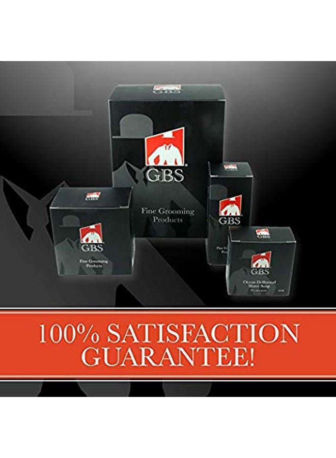 G.B.S Professional Barber Shavette Razor with Blades, Leather Case and 10 Blades Excellent Locking Safety Mechanism, Black Horn - Image 5