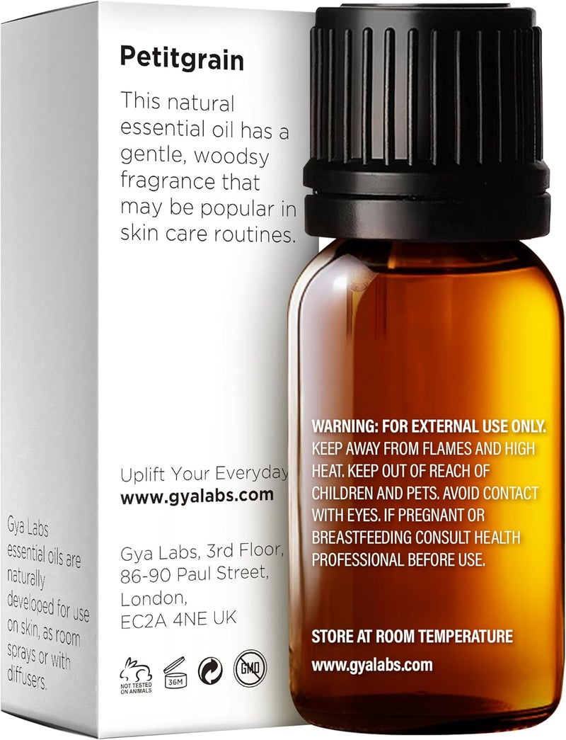 Gya Labs Petitgrain Essential Oil - 0.34 Fl Oz - for Hair, Skin, Diffuser, Aromatherapy & DIY Candle Making Scent - Image 2