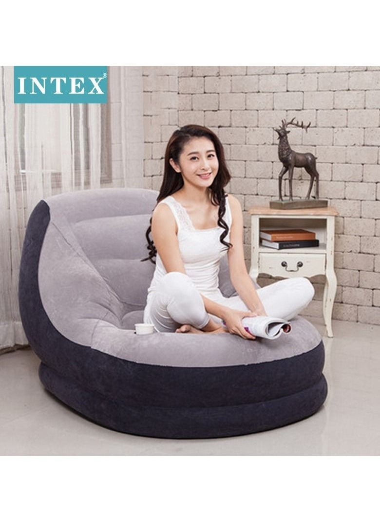 INTEX 2 قطع أريكة قابلة للنفخ إبداعية للمنزل Ottoman  - Image 5