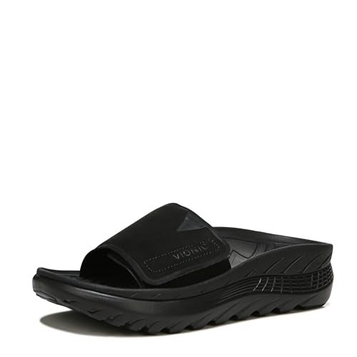 Vionic Unisex Rejuvenate Sandal BlackBlack 8 US - Image 1