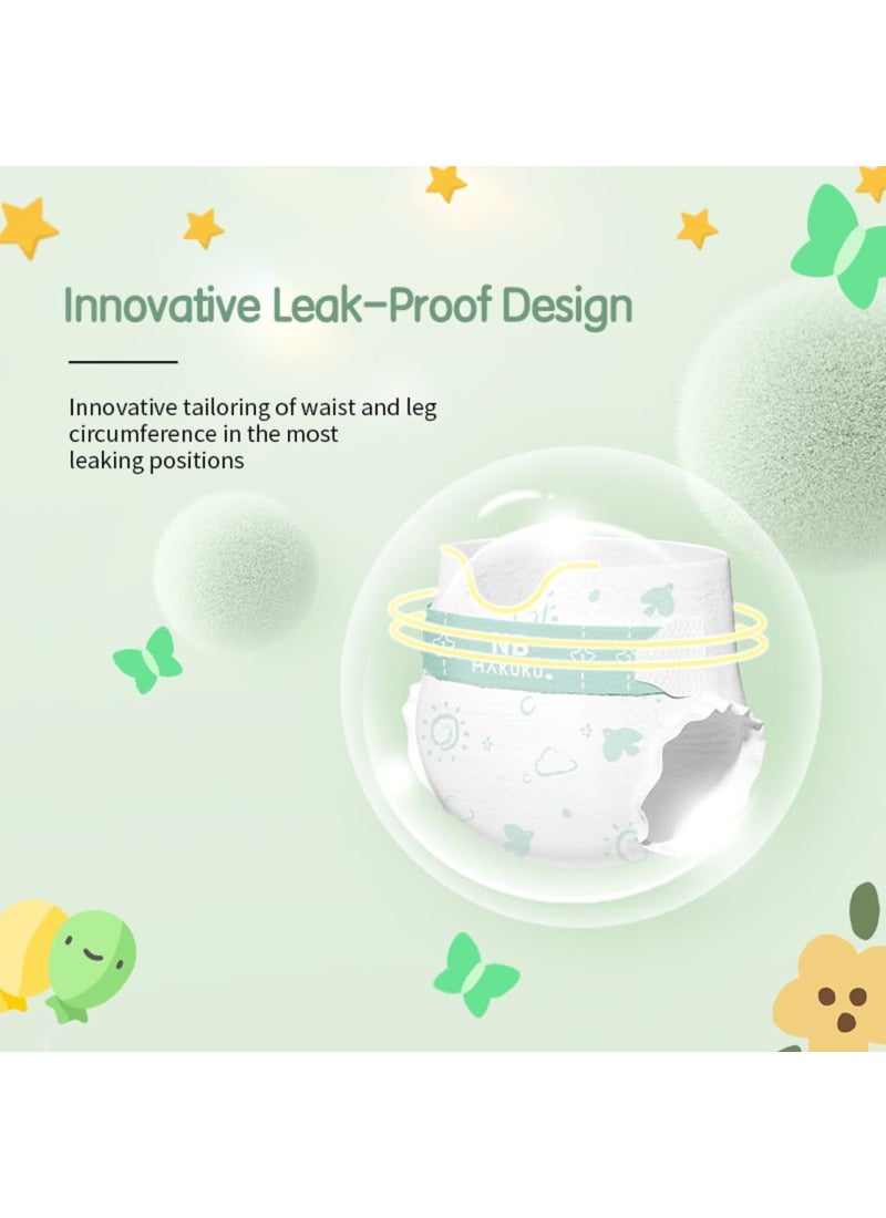 Makuku Comfort Fit Tape  Size 2 Diapers 4-8kg  2-3 months - Image 3