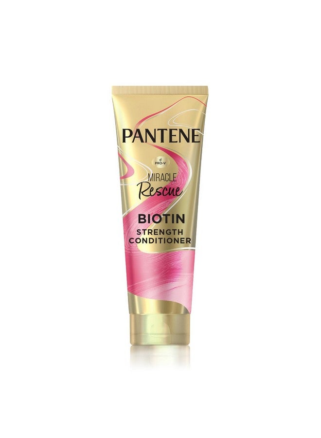 Pantene Miracle Rescue Biotin Strength Conditioner | 10x Stronger Hair | Lightweight, smooth | Suitable for all hair types | 200ml - Image 1