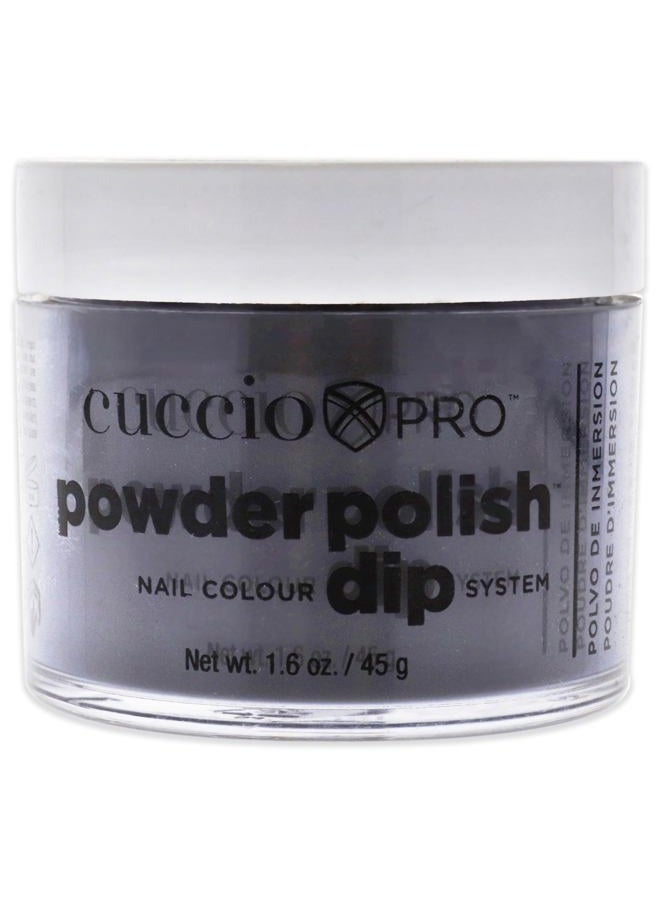 Cuccio Colour Powder Nail Polish - Color For Manicures And Pedicures - Highly Pigmented Powder That Is Finely Milled - Strong, Durable Finish With A Flawless Rich Color - 2 AM In Hollywood - 1.6 Oz - Image 1