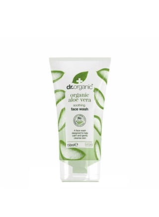 dr.organic Dr. Organic Bioactive Skincare Aloe Vera Creamy Face Wash 150ml  | Best Price UAE | Dubai, Abu Dhabi