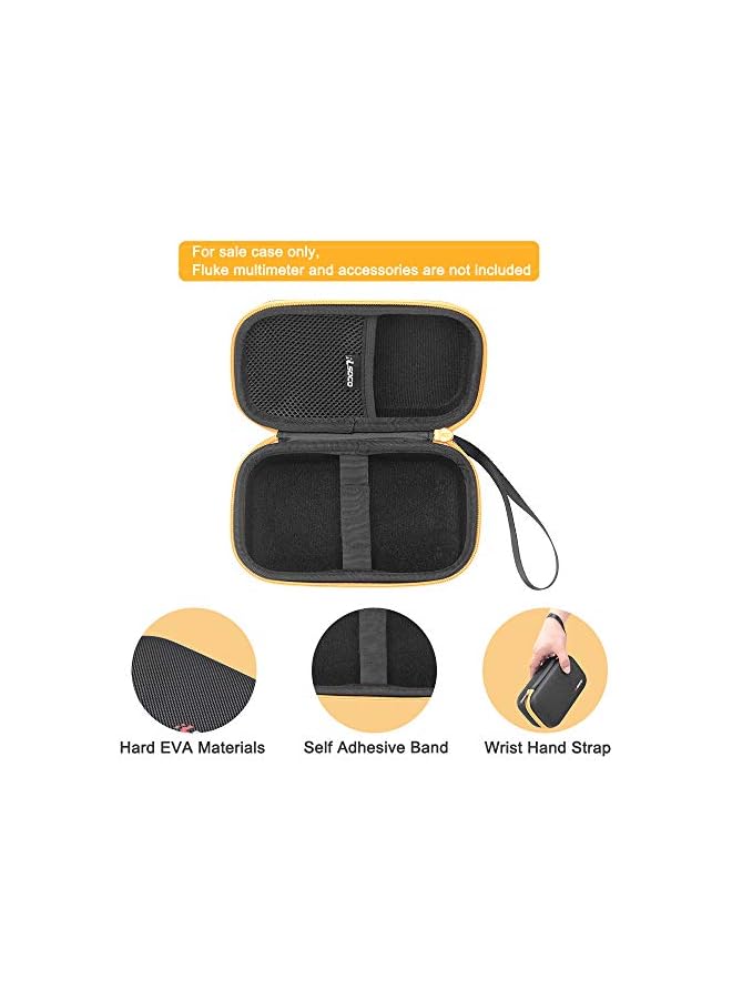 RLSOCO Hard Case for Fluke 117/115/116/114/113 Digital Multimeter/Redfish Instruments IDVM 510 Wireless Multimeter/EEVblog Brymen BM235 Multimeter/Midland ER50 Weather AM/FM Radio - Image 3