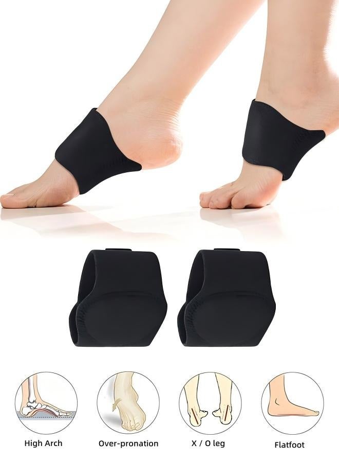 1 Pair Arch Support for Flat Feet, Foot Wraps, Breathable Comfort Flat Feet Insoles, Arch Support to Reduce Feet Pain, Adjustable - Image 1