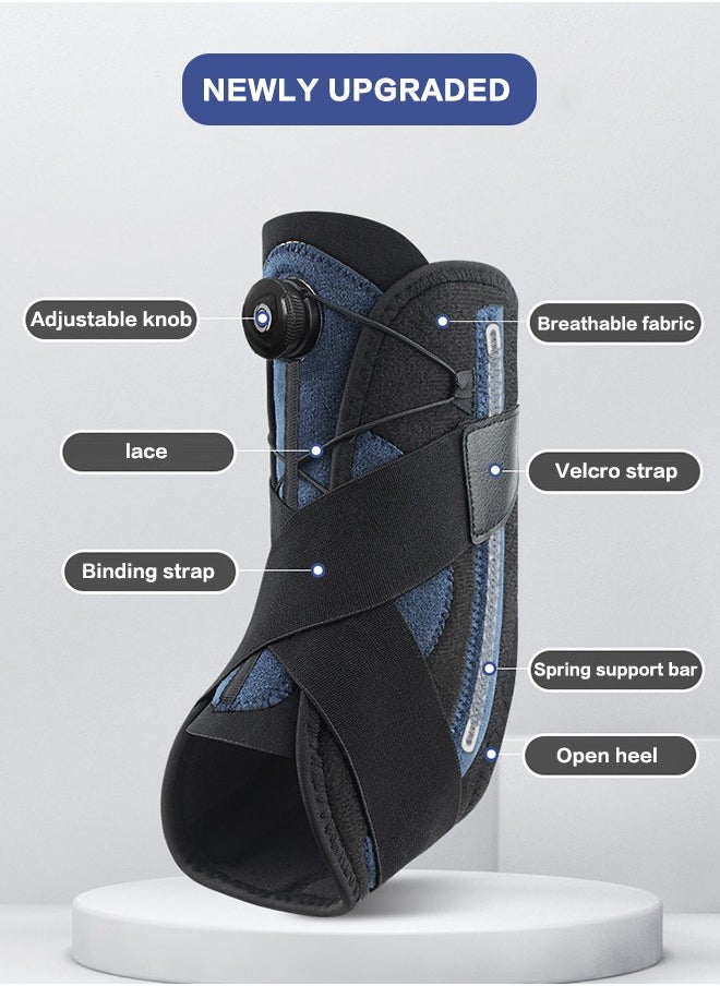 Polish'D Ankle Support, Ankle Support Protector, Adjust The Tightness Of The Knob Painless Fixation Strong Correction Breathable Fabric For Pain Relief, Recovery And Ankle Injury  - Image 2