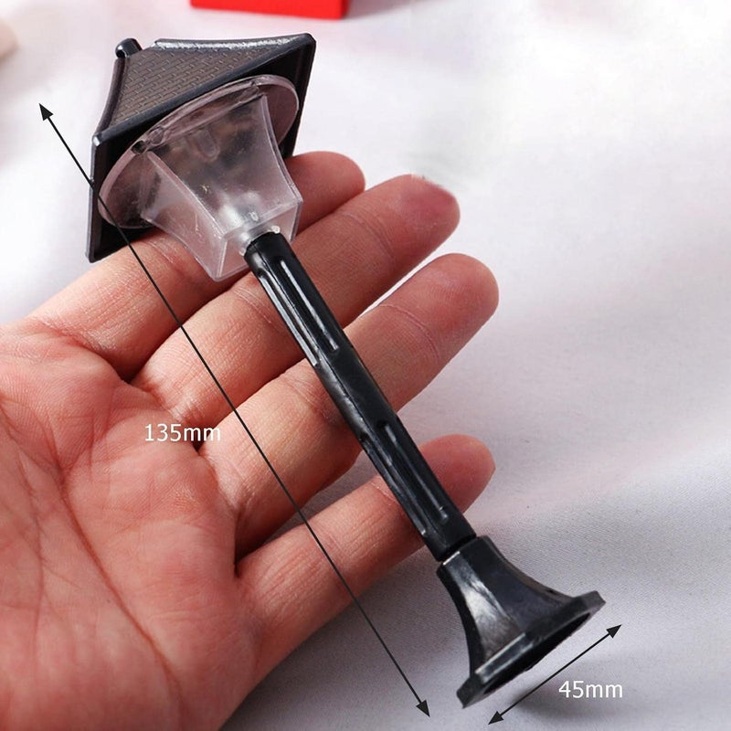 klarako Vintage Style Dollhouse Miniature Lamp Post 1/12TH Layout Ornament Scenery Mini Street Light for Micro Landscaping Garden Decor Accessories - Image 4