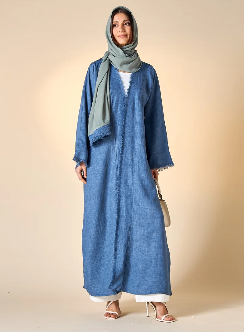 Hadiyath Al Madinah HM - Open Front Abaya with Hijab