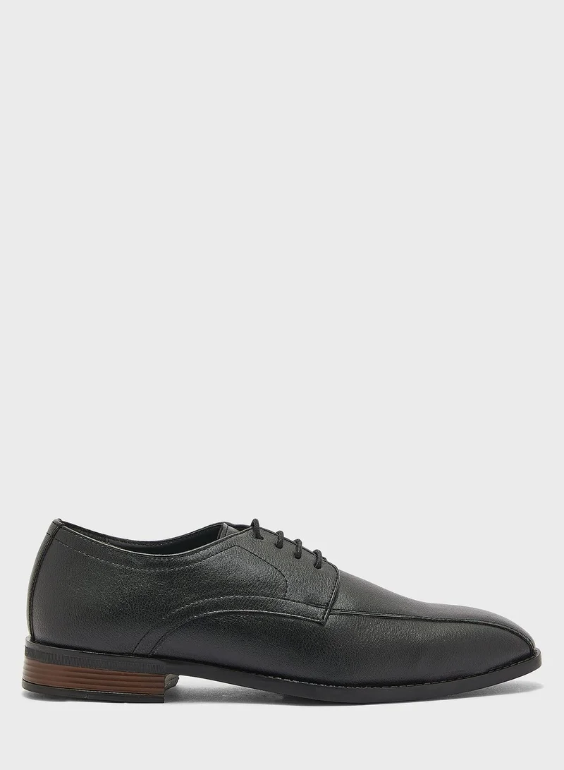 Robert Wood Leatherette Formal Lace Ups
