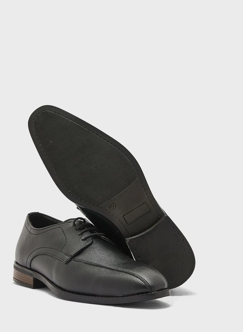 Robert Wood Leatherette Formal Lace Ups