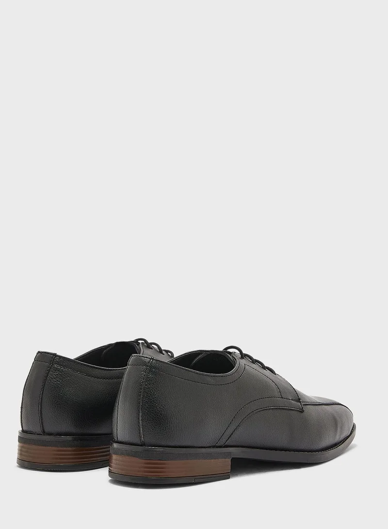 Robert Wood Leatherette Formal Lace Ups