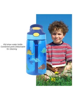 Drinking Bottle, Kids Water Bottle with Flip Straw, Flexible Carry Handle and Easy Push Button, BPA-free, Very Suitable for School And Sports Children's Bottle(Blue) - pzsku/ZA197F642EB22B2642FF6Z/45/_/1679803648/ac6f878a-31c8-429a-bcaf-24712f1790b5