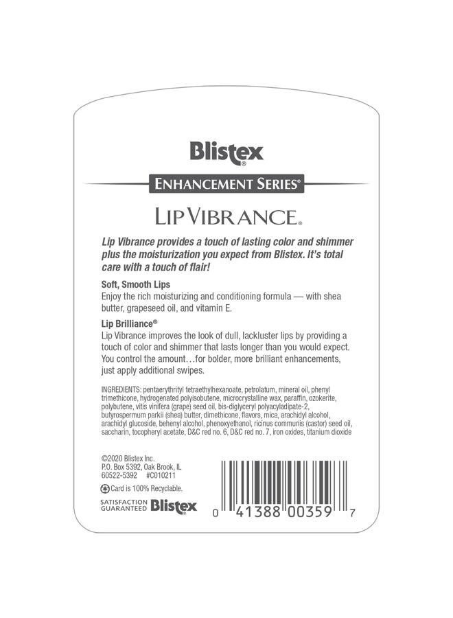 Blistex Lip Vibrance, Lip Protectant 0.13 oz (Pack of 5) - Image 3
