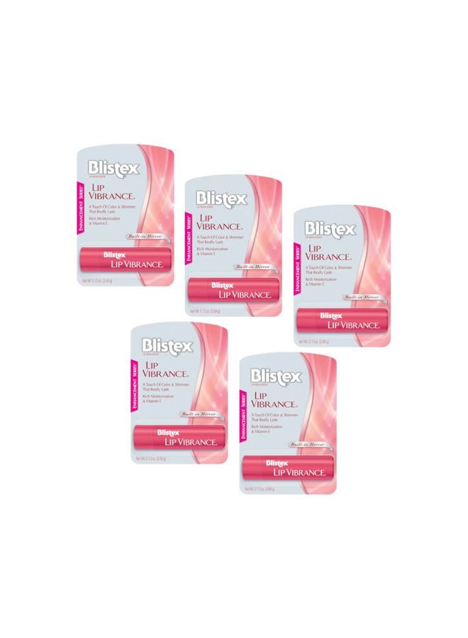 Blistex Lip Vibrance, Lip Protectant 0.13 oz (Pack of 5) - Image 1