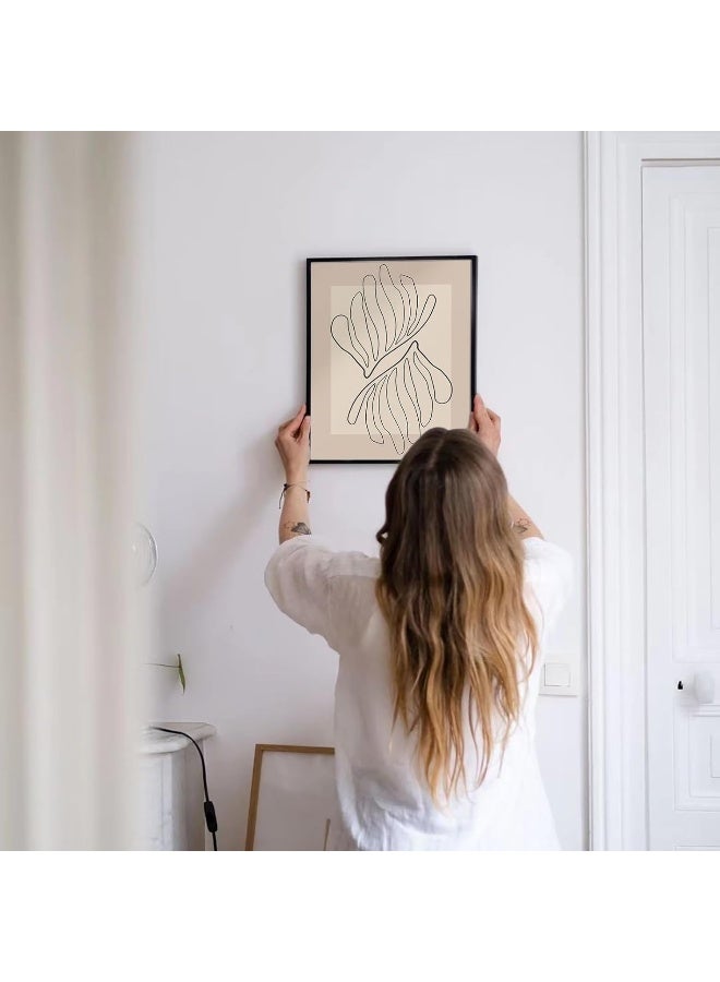 Home Trove Boho Wall Art Prints Flower Abstract Wall Art, Line Art Wall Decor Minimalist Wall Art Boho Wall Decor, Boho Prints For Bedroom Wall Decor 8''X10'' Set Of 6 Unframed Art Prints - Image 2