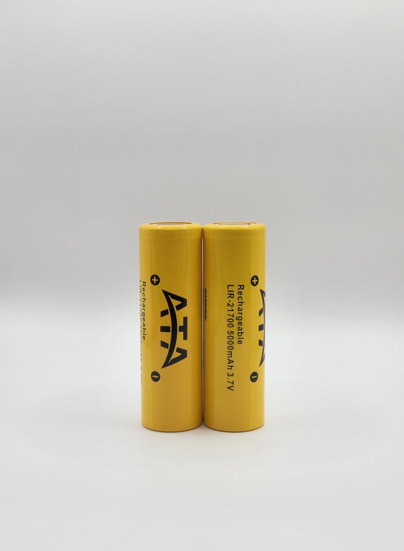 ATA 21700 RECHARGEABLE BATTERY 5000MAH 3.7V - Image 3