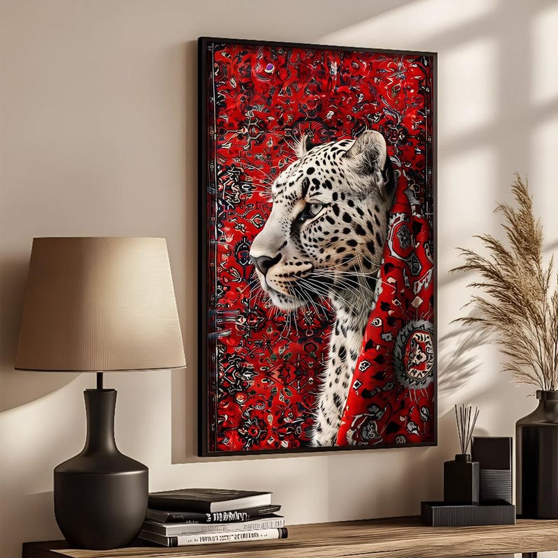 Marktna Najdi art design canvas painting with hollow frame size (120x80) one piece - Image 2