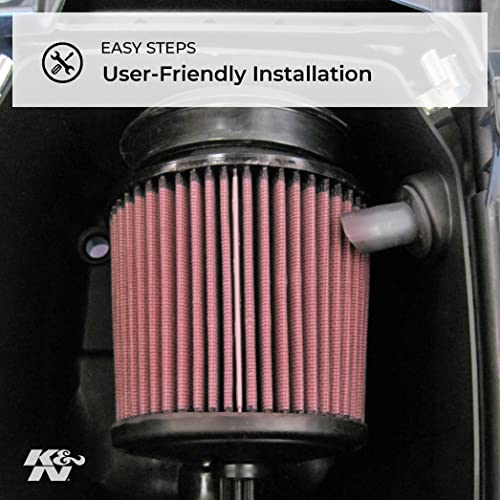 K+N فلتر هواء محرك K&N الأصلي عالي التدفق: زيادة القوة والتسارع، قابل للغسل، متميز: متوافق مع 2003-2012 أرتيك كات/كوازاكي: (انظر وصف المنتج للنماذج المختارة) SU-4002 - Image 5