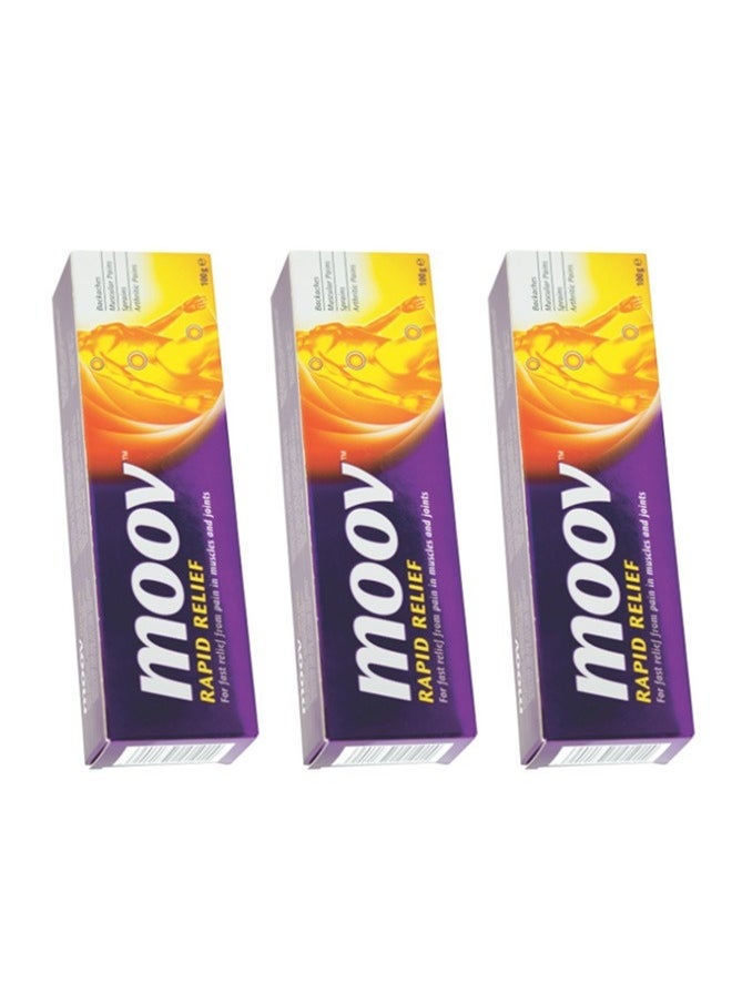 موف مرهم مسكن سريع وآلام فوري مكوّن من 3 قطع 100 جم  - Image 1