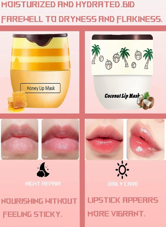 TIRDET 4 PCS Bee Lip Balm Honey Pot, Honey Lip Balm Bulk Gifts for Women & Girls - Image 2