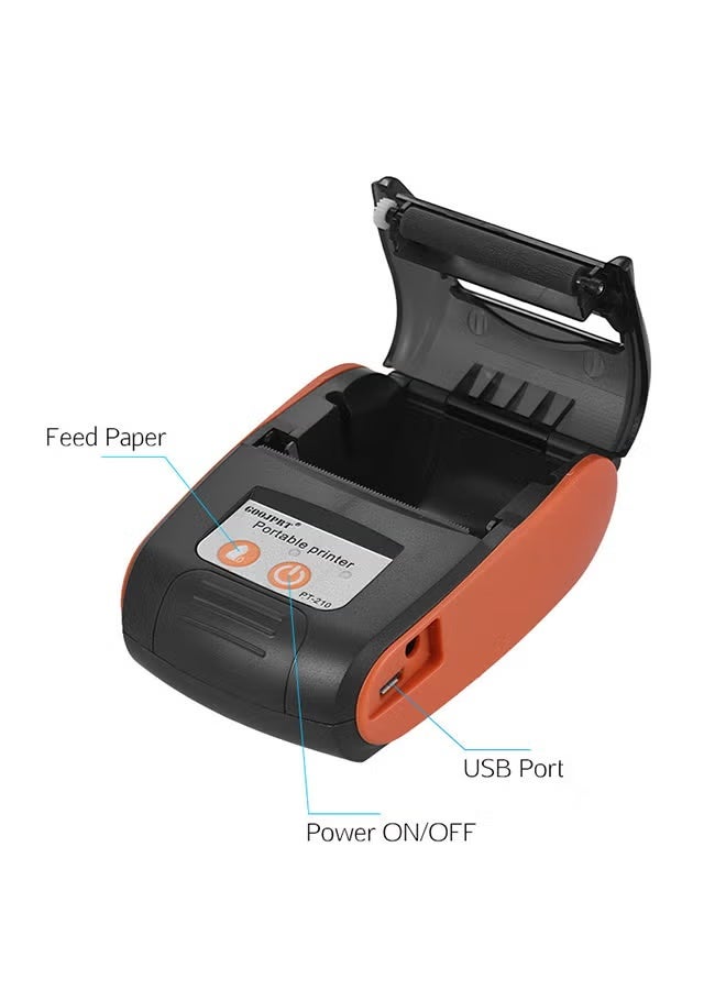 GOOJPRT Portable Thermal Printer Handheld 58mm Receipt Printer for Retail Stores Restaurants Factories Logistics - Image 3