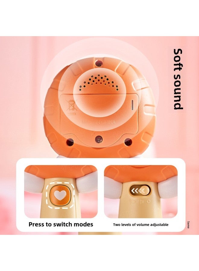 Infant Hand Stick Newborn Soothing Doll Infant 0-1 Year Old Baby Toy Sound And Light Hand Rattle-Color:Hand Rattle—bear (color Box) Battery Version  - Image 3