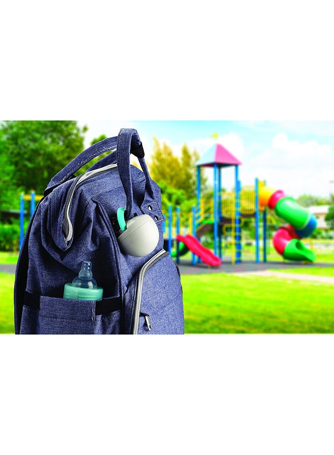 melii حافظة مصاصة الأطفال - تخزين مصاصة الأطفال الجذاب والعملي - خالية من BPA للسلامة - سهلة الحمل - Image 5