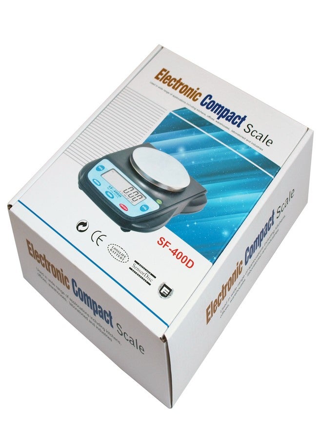 هورايزون ميزان رقمي دقيق Horizon SF-400D، سعة 500 غرام × 0.01 غرام - قاعدة كبيرة - وظيفة العد - Image 4