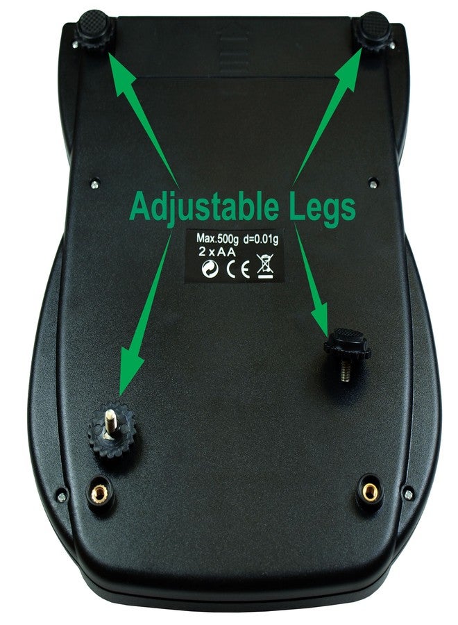 هورايزون ميزان رقمي دقيق Horizon SF-400D، سعة 500 غرام × 0.01 غرام - قاعدة كبيرة - وظيفة العد - Image 3