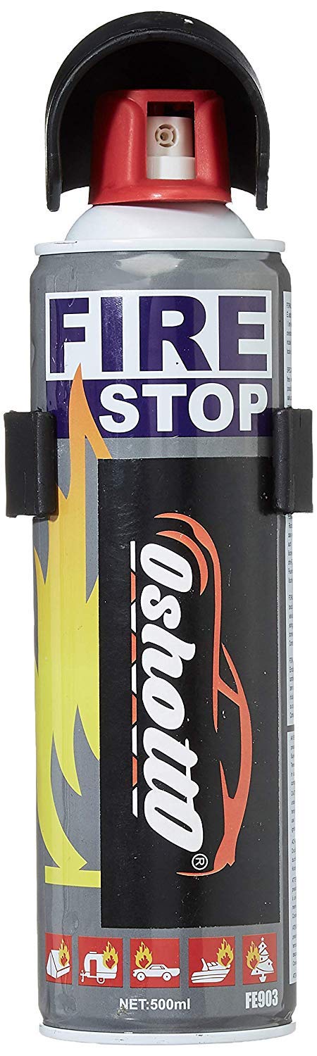 Oshotto 500ml Fire Stop Spray Safety for Car, Home, Kitchen, Restaurant, Store Room, Office, Club House, Taxi, Auto, Shop for All Cars - Image 1