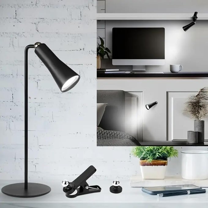 TABLE LAMP FOR STUDY 4 IN 1 DESK LAMP WITH USB CHARGING TOUCH SENSOR MAGNETIC WIRELESS LAMP 3 BRIGHTNESS ADJUSTABLE EYE PROTECTION LAMPS READING LAMP MAGNETO LED