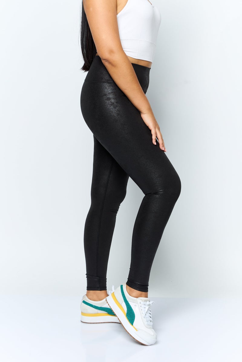 DEX ليجنز معدنية للنساء، أسود - Image 3