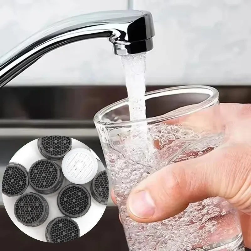 Water Saving Aerator With Gasket Replaceable Kitchen Bathroom Faucet Bubbler Filter Mouth Bath Taps Connector Bathroom Parts - Image 5