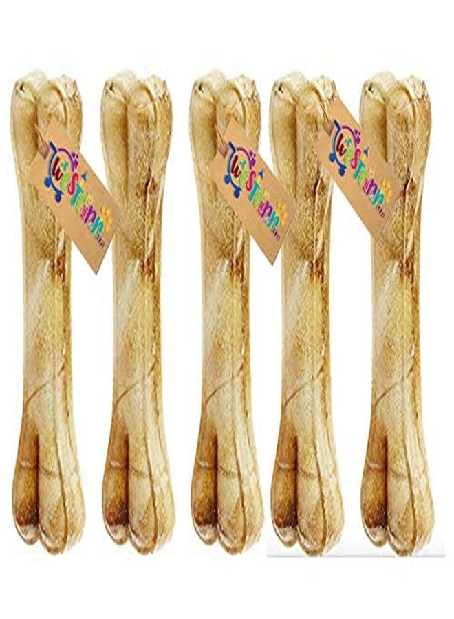 ويستيرن إرا عظام مضغ من جلد البقر المضغوط من ويسترن إيرا للعناية بصحة الكلاب (3 بوصات) (عبوة من 5 عظام) - Image 1