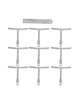 Thoraya 9Pcs Guitar String Radius Gauge T-Shaped Ruler Measuring Musical Instrument Accessories  - Image 3