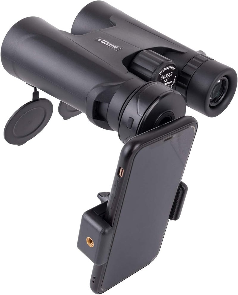 LUXUN Universal Cell Phone Photography Adapter- Smart Phone Adapter Mount-Quick Smartphone Adapter Holder Clip Bracket for Binoculars Telescope Monocular Spotting Scope Microscope Accessories - Image 5