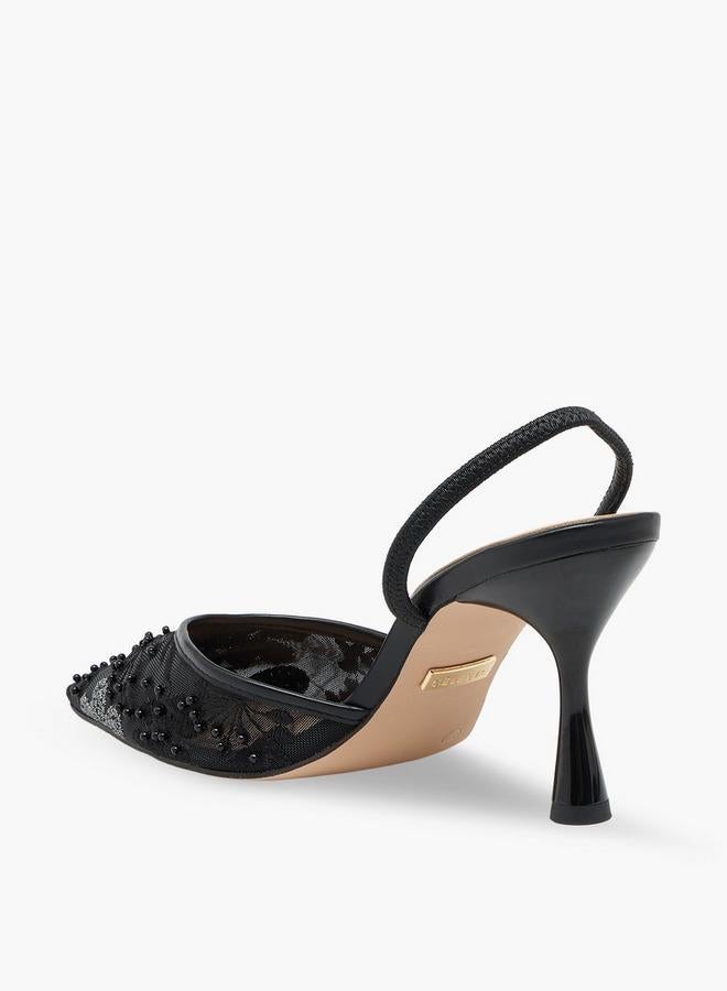 Celeste Women Stiletto Heel Mules - Image 5