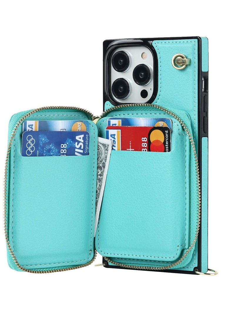 Suteni Back Cover Leather Card Slots Phone Case for iPhone - Image 2